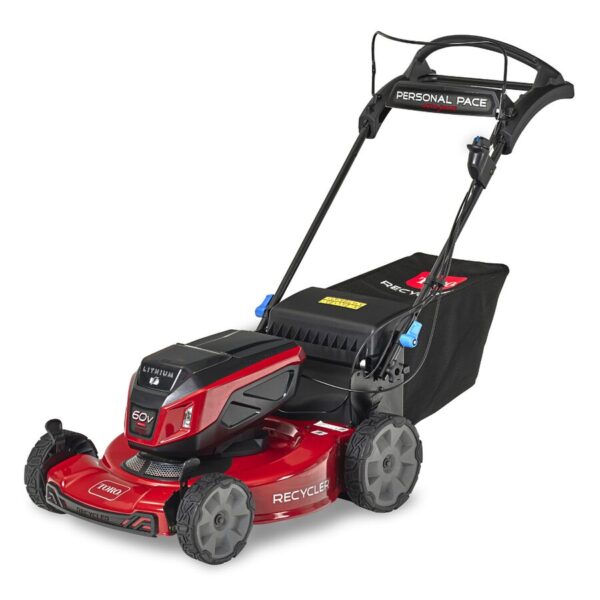 Toro 60V Max 22 in. Recycler Battery Lawn Mower with Personal Pace, 8.0Ah Battery (21469)