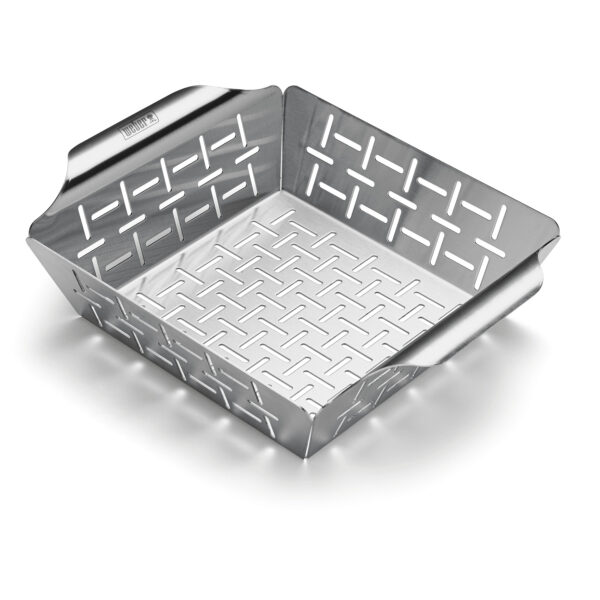 6481-1-white.jpg Weber Deluxe Grilling Basket (6481)