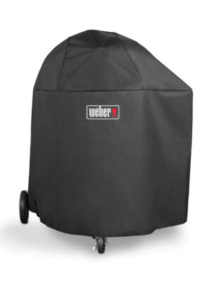 7173-1-white.jpg Weber Premium Grill Cover for Summit Charcoal Grills (7173)