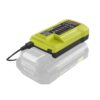 Ryobi 40V Lithium-Ion Charger with USB Port (OP403A)