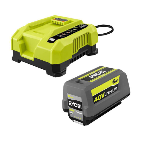 OP4060506-1.jpeg Ryobi 40V 6Ah Lithium-Ion Battery and Rapid Charger Starter Kit (OP4060506)