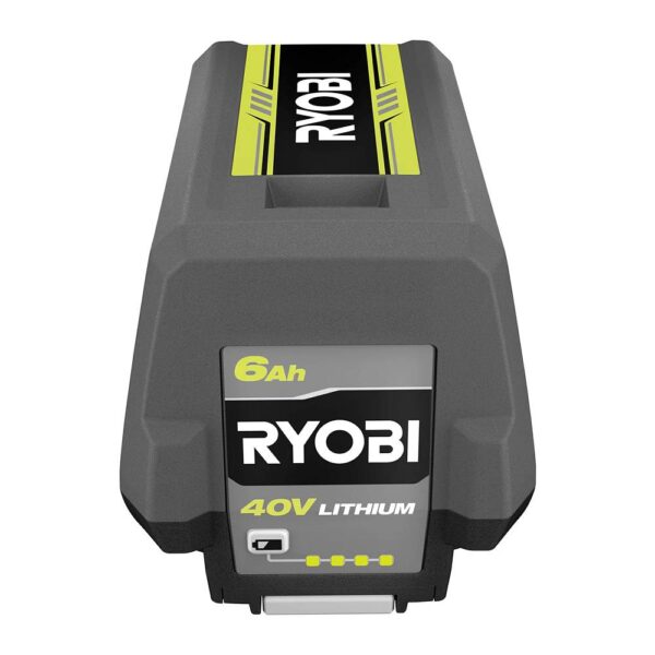 OP4060506-2.jpeg Ryobi 40V 6Ah Lithium-Ion Battery and Rapid Charger Starter Kit (OP4060506)