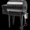 Traeger Tailgater 20 Portable Wood Pellet Grill with Folding Legs, Black (TFB30KLF)