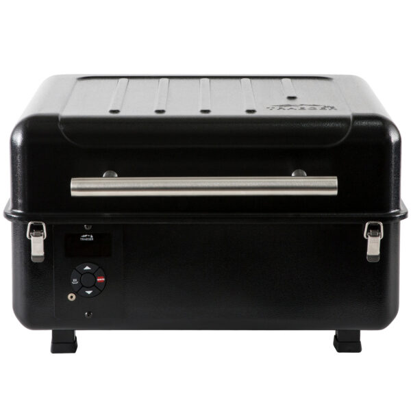 TFT18KLD-2-white.jpg Traeger Ranger Portable Wood Pellet Grill with Cast Iron Griddle, Black (TFT18KLD)
